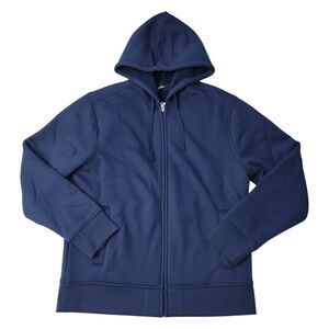 Member's Mark Men's Sherpa Lined Extra Warm Full Zip Hoodie - Blue Cove